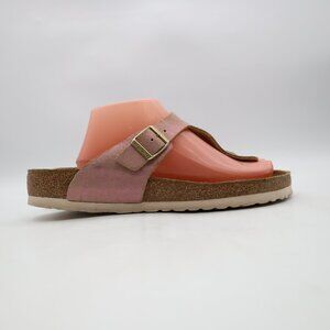 Birkenstock Gizeh Women's EU 42 US 11 Sandal Thong Pink Rose Leather